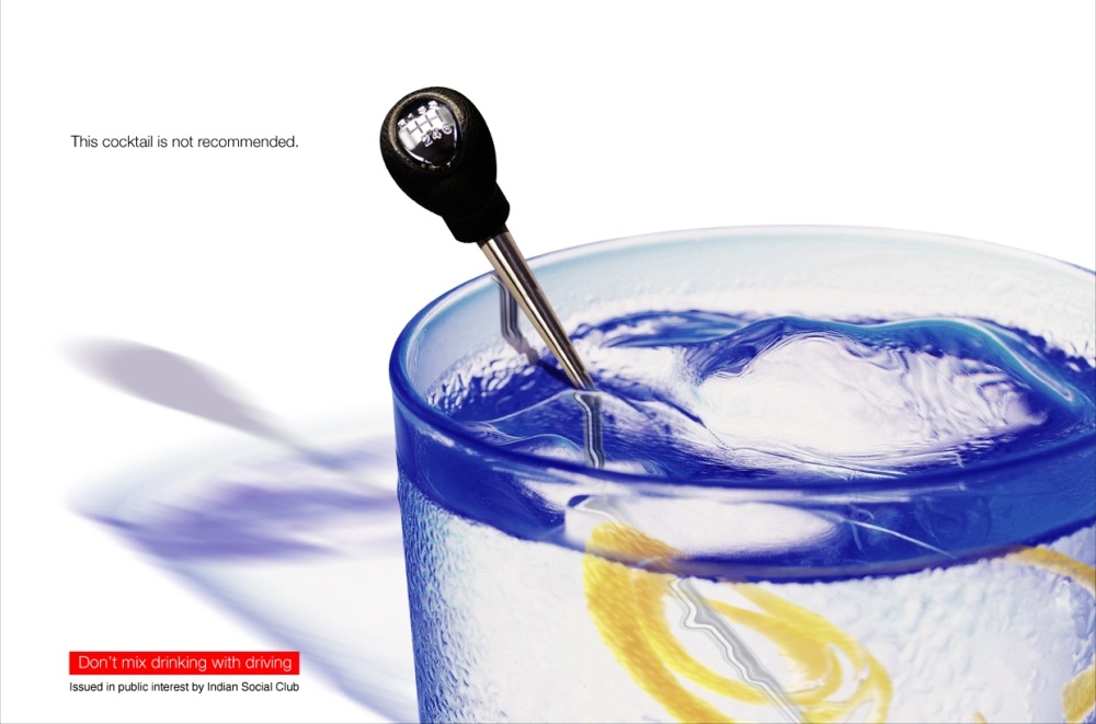 Álcool e direção não combinam