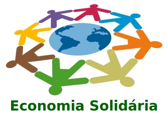 Economia Solidária - logomarca poster