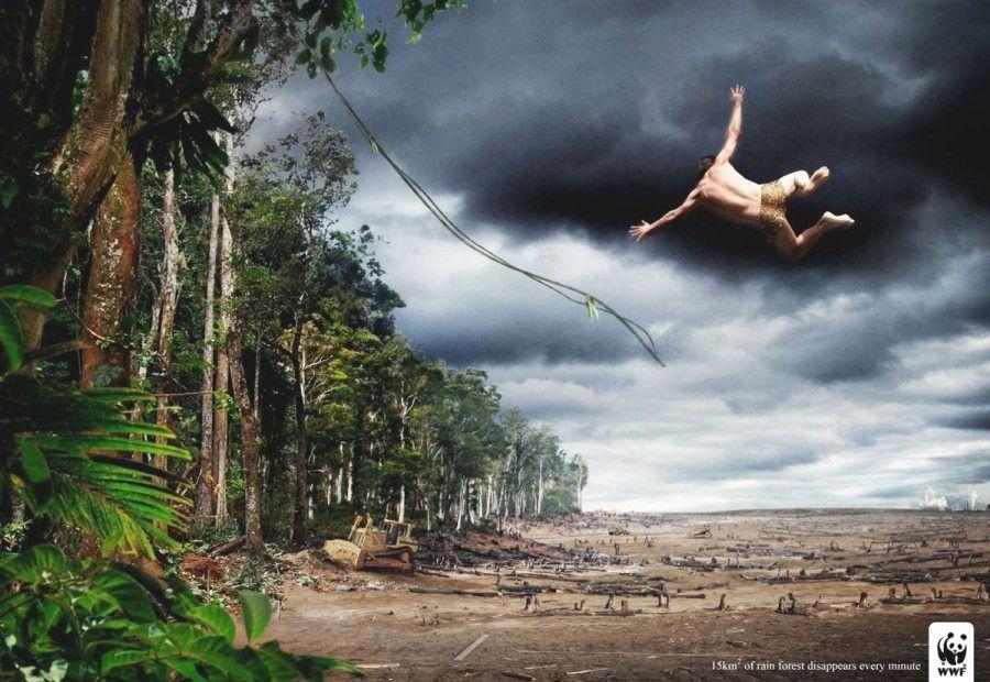 Tarzan e a devastação da Floresta Amazônica