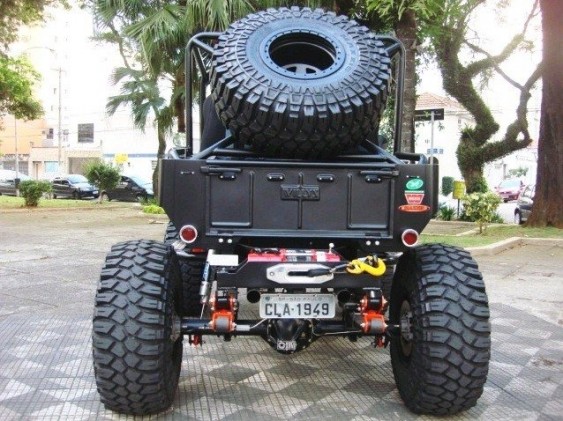 Jeep Willys CJ3A pintura fosca Jeep Willys CJ3A reformado pintura fosca