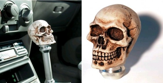 Manopla de câmbio caveira custom