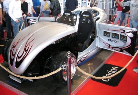 Projeto Tuning Hot Rod Volkswagen - Labaredas no Salão do Automóvel
