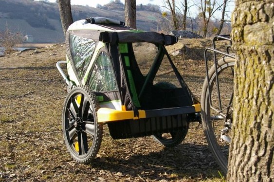 Reboque de crianças para bicicleta
