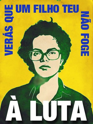 Banner da Dilma - Verás que um filho teu não foge à luta!