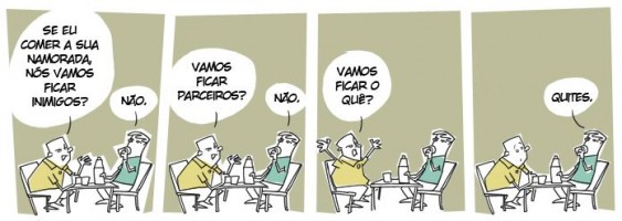 Humor - amigos quites no bar