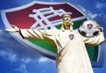 Cristo Redentor - Fluminense campeão brasileiro