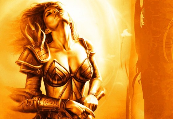 Mulher Guerreira - Fantasy Art Mulher Guerreira - Fantasy Art