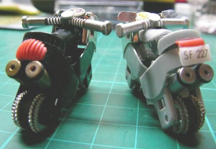 Mini motos de isqueiros