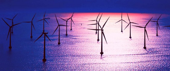 Energia do vento no mar
