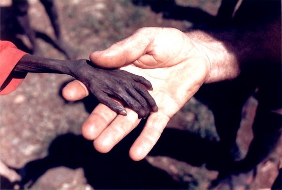Fotografia da fome na África