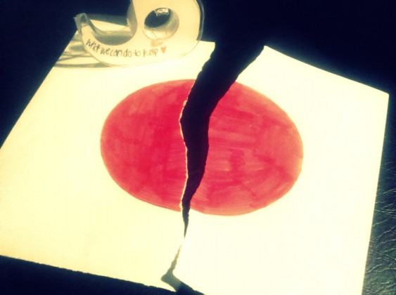 Solidariedade ao Japão