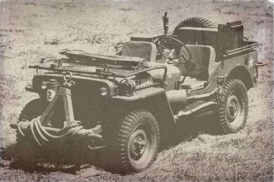 Foto de jeep militar