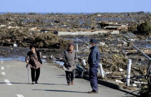 Maiores vítimas do tsunami no Japão