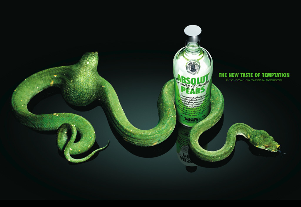 A bebida da serpente verde