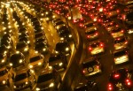 Congestionamento de automóveis