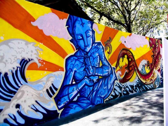 Graffiti de Tsunami