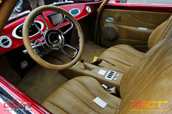 Karmann Ghia - interior, painel e acessórios