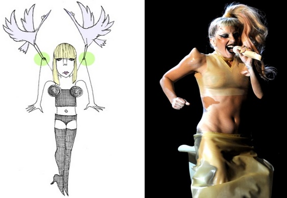 As próteses da Lady Gaga
