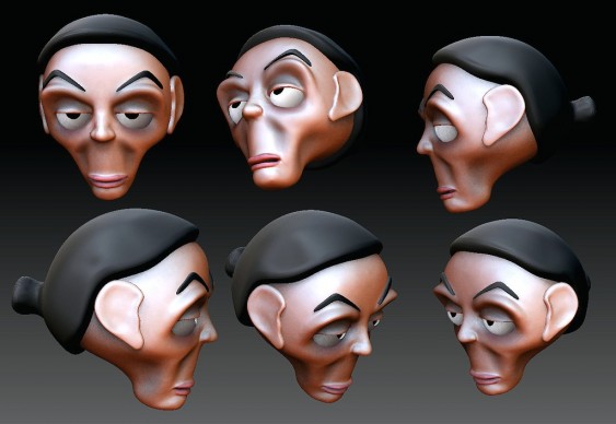Charge 3D Marina Silva