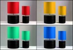 Reciclagem - luminárias coloridas com discos de vinil
