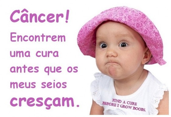 Menina - campanha câncer de mama