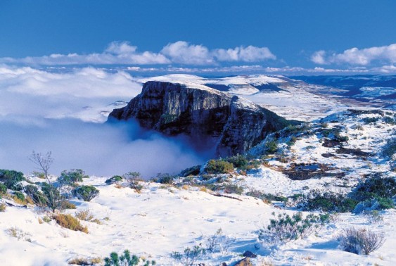Neve em Urubici - Inverno