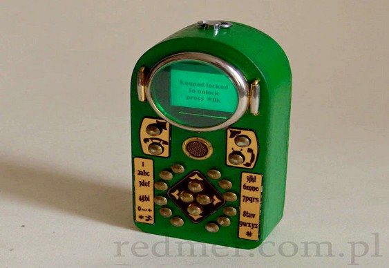Steampunk - telefone celular