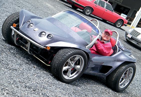 A bordo do buggy Kick-Out SS