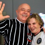 Lula – careca feliz comemora o título de campeão do Corinthians