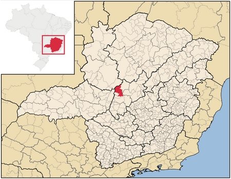Localização de Morada Nova de Minas