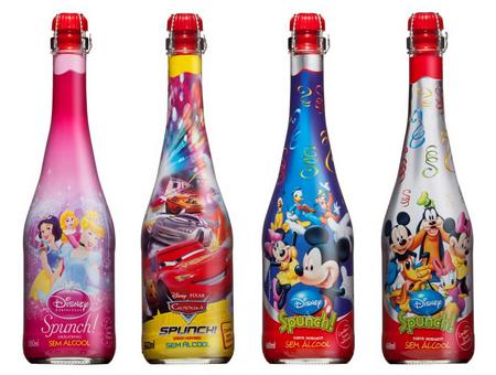 Disney Spunch champanhe infantil