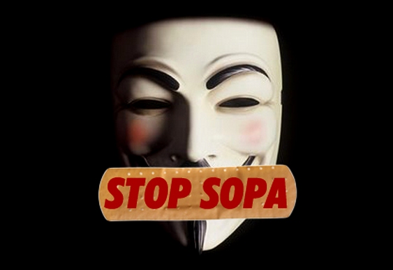 STOP SOPA ANONYMOUS