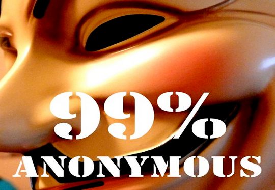 Máscara do Anonymous