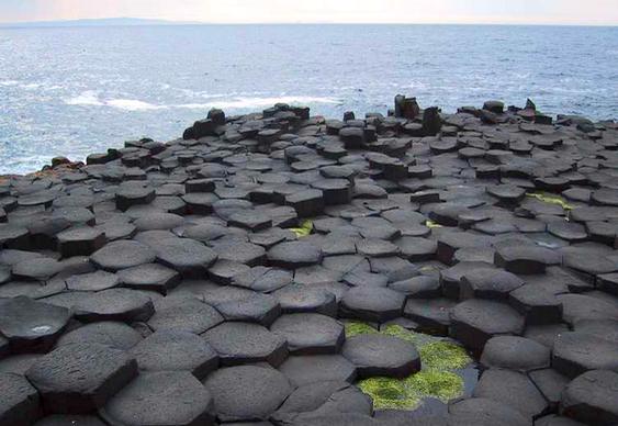 Giant's Causeway na Irlanda do Norte