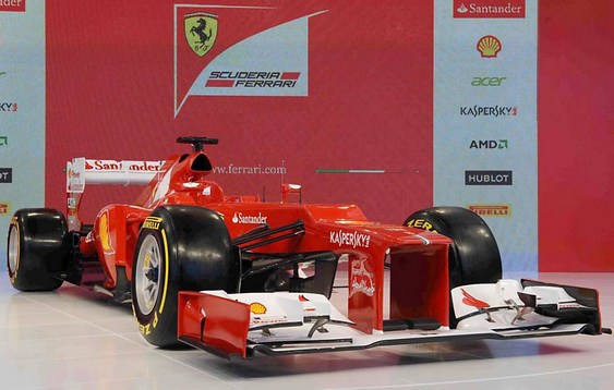 Nariz carro Ferrari F1 2012