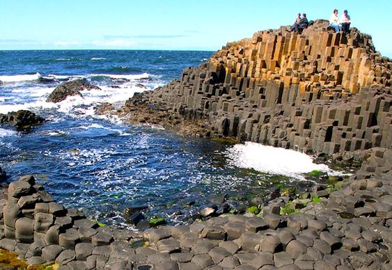 Giant's Causeway na Irlanda do Norte