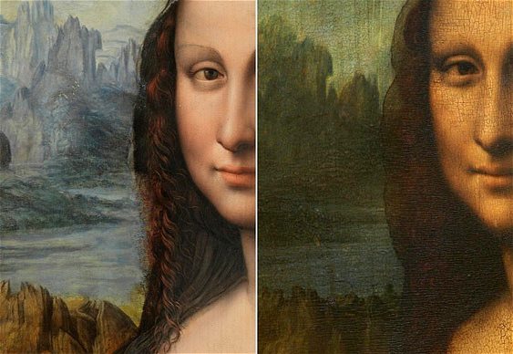 Cópia da Monalisa de Da Vinci