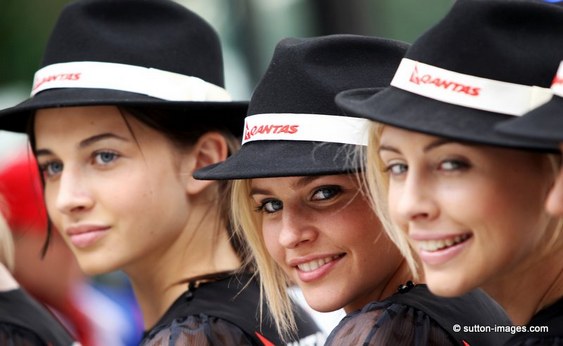 Garotas do Grid F1 Austrália 2012