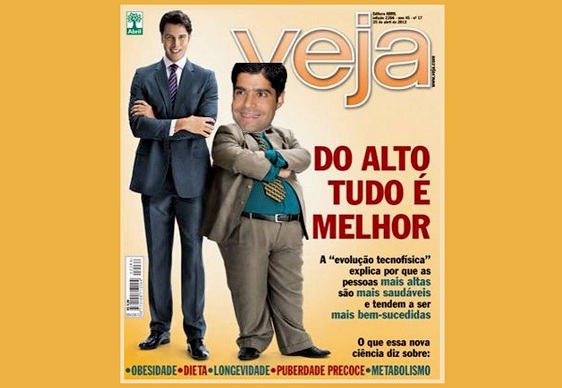 Charge - revista Veja