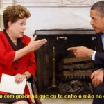 Dilma deu uma ‘dura’ em Obama na Cúpula das Américas