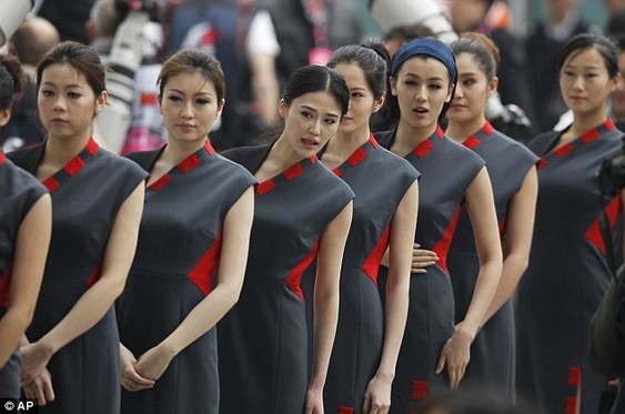Grid Girls - F1 China 2012