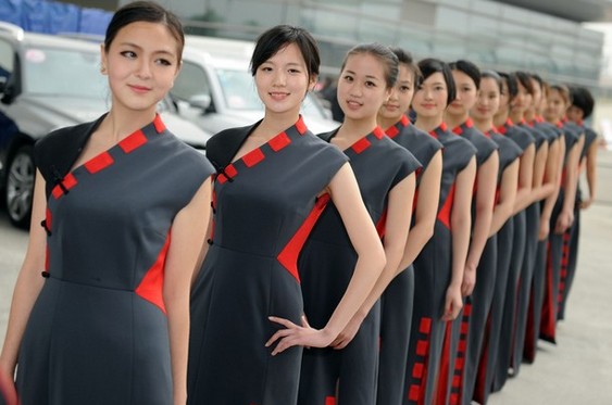 Garotas do Grid F1 China 2012