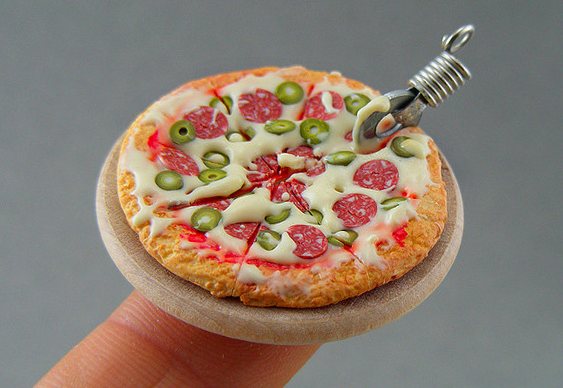 Pizza Miniatura