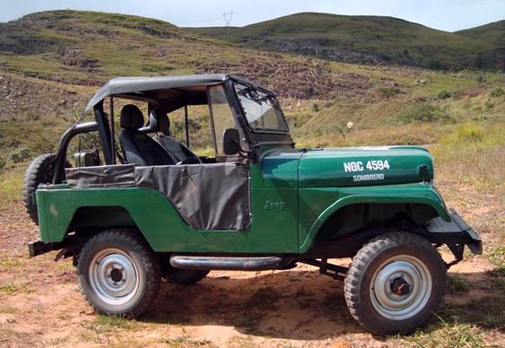 Jeep Willys CJ-5 Jipe Willys CJ-5 Verde