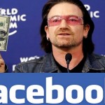 Bono, cantor do U2, quase bilionário por queda em ações do Facebook