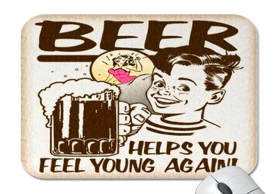 Beer helps you feel young again