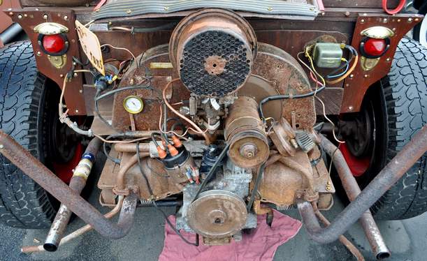 Motor enferrujado