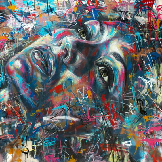 Graffiti Rosto Feminino