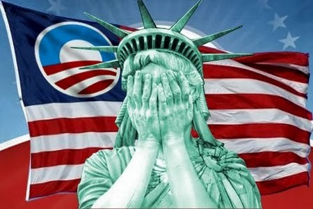 Liberty Statue Shame