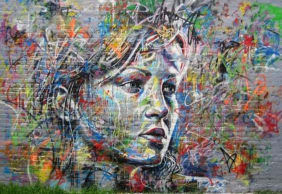 Graffiti Mulher
